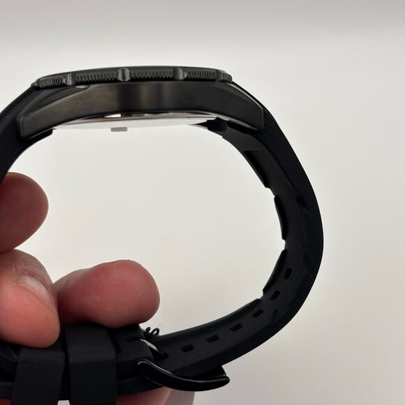 Fossil Dalton BQM2886 Men’s 42mm Black Silicone Strap Quartz Watch NIBWT - Picture 12 of 17